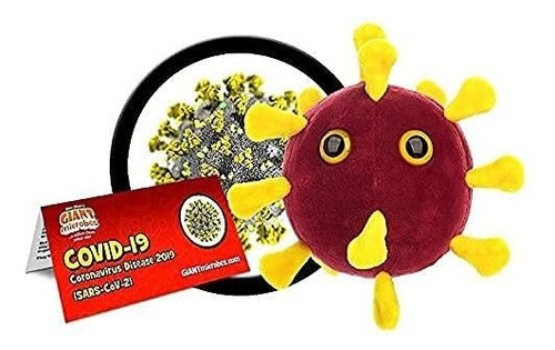 Características De La Felpa Suave Covid19 De Giantmicrobes