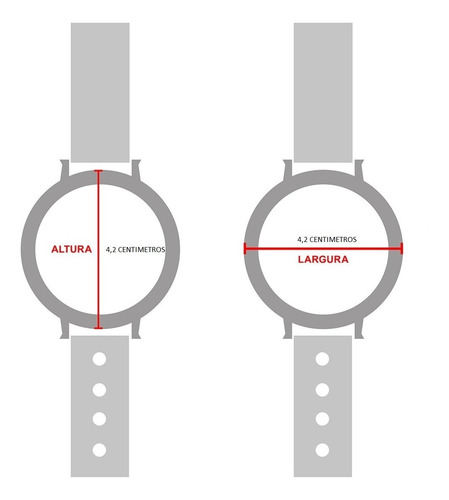 Relogio Champion Pulseira Couro Preto Original