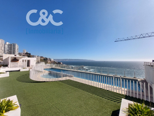 Espectacular Vista Al Mar, 1 D, Impecable, Cochoa, Reñaca