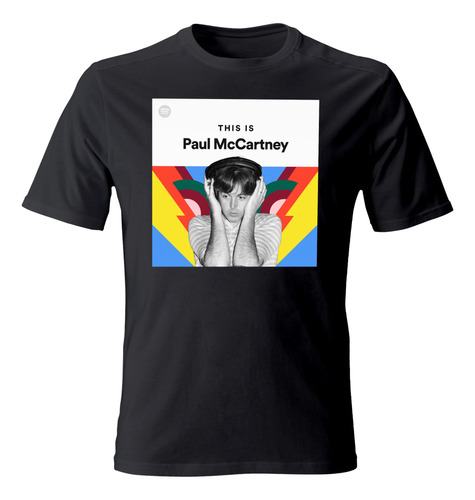 Playera Paul Mccartney, Camiseta Beatle Solo
