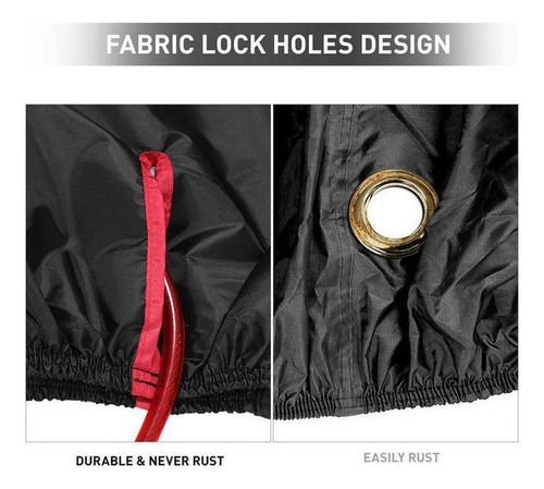 Funda Impermeable Para Bicicleta Con Borde Forrado