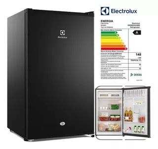 Frigobar Electrolux Premium Black Erd090g2hwb Color Negro