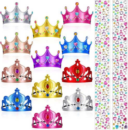 Yaomiao 22 Pcs Diy Coronas Set Incluye 12 Pcs Espuma Prin...