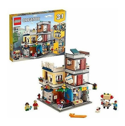 Lego Creator 3in1 Townhouse Pet Shop Y Cafe Set De Con
