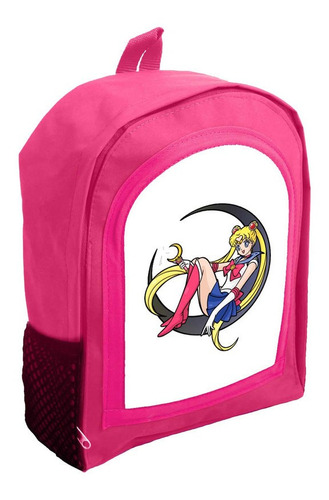 Mochila Infantil Rosa Nena Nene Sailor Moon R224