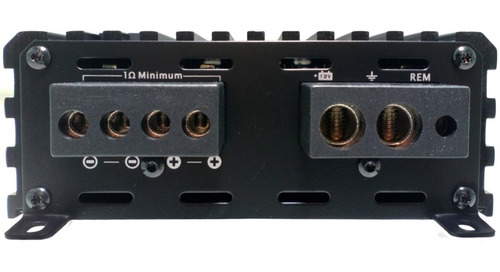 Imagen 3 de 4 de Amplificador para autos, pickups & suv Sound Magus DK-1200 clase D con 1 canal y 1200W negro
