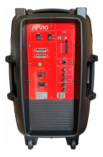 Bafle Bluetooth Atvio 15 Pulgadas De 12,000 Watts Atv-1015