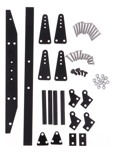 Kit De Chasis De Metal Rc Crawler Para 1:10 Axial Scx10 D90