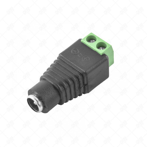 Adaptador Tipo Jack De 3.5mm Hembra Polarizado 12v Cctv