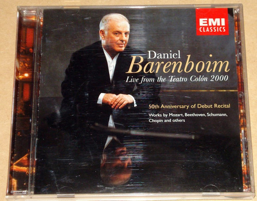 Daniel Barenboim Live From The Teatro Colon 2000 Cd  Kktus 