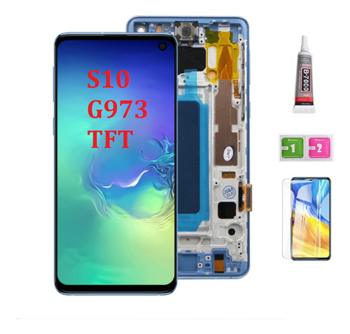 Pantalla Lcd+marco Compatible Con Samsung S10 G973 Tft