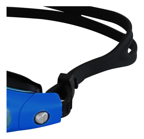 Goggle De Natación Adulto Maxspeed Azul Con Estuche Azul