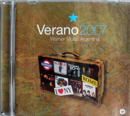 Verano 2007 Warner 2 Cds Nacional - 1 Cd Latino 1 Cd Anglo 