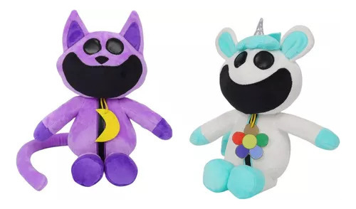 2pcs Juego De Muñecas De Peluche 2024 New Smiling Critters