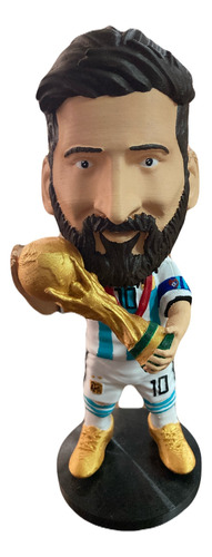 Figura Muñeco Messi Impreso En 3d Colección Momentos Épicos