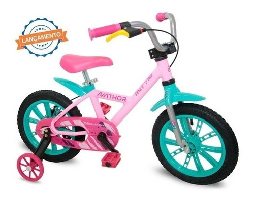 Bicicleta Aro 14 First Pro Feminina Nathor