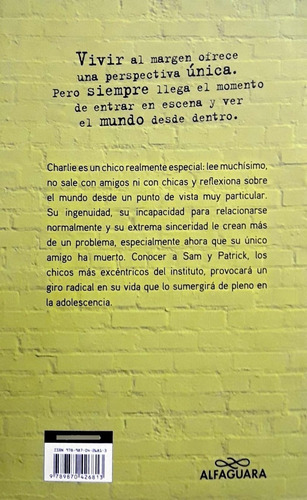 Las Ventajas De Ser Invisible Chbosky Alfaguara Nuevo *