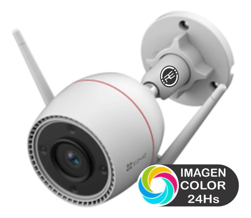 Camara De Seguridad Ezviz Ip Wifi 3mpx Exterior Color 24hs