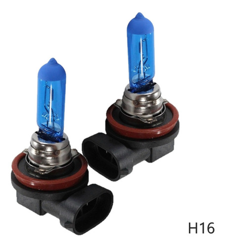 Imagem 6 de 8 de Kit 6 Lampadas Farol Alto Baixo Milha 8500k 12v Efeito Xenon