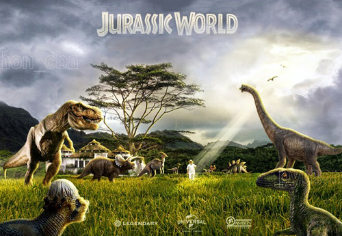 Cuadro Jurassic World Parque Jurásico Mundo Jurásico 