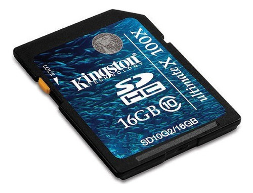 Memoria Sd 16gb Kingston Sd10g2/16gb