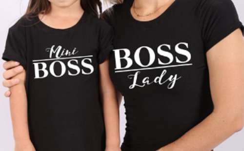 Playera Dia De Las Madres Duo Boss Lady