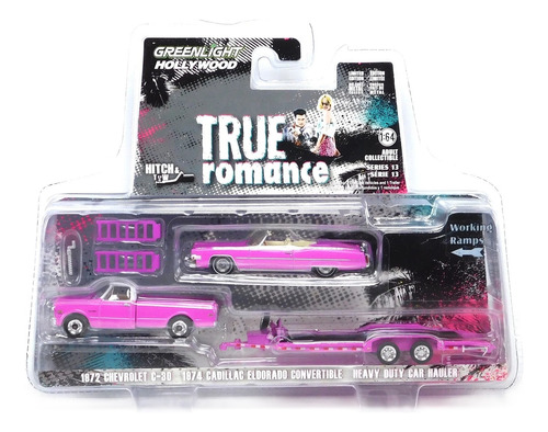 Greenlight Hitch & Tow 72 Chevy C-30 & 74 Cadillac W/hauler