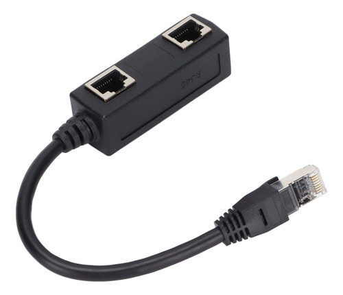 Divisor De Cable Ethernet Rj45, Adaptador De 1 A 2 Puertos H