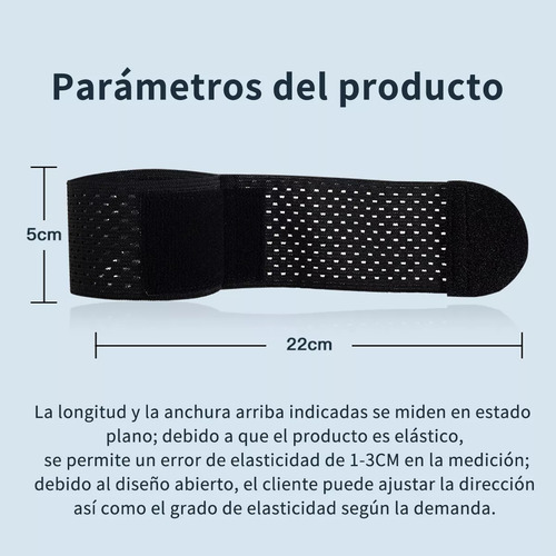 Par Polainas Munequeras Gym Elastic Crossfit Transpirables