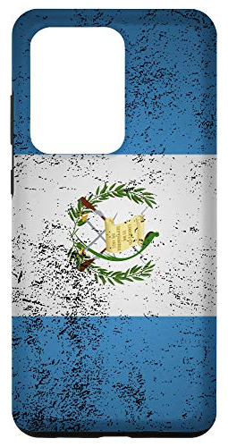 Funda Para Galaxy S20 Ultra Grunge Guatemala Flag Plastico