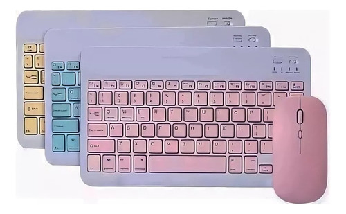 Teclado + Mouse (set) Wireless Recargable Mk110 Inalambrico