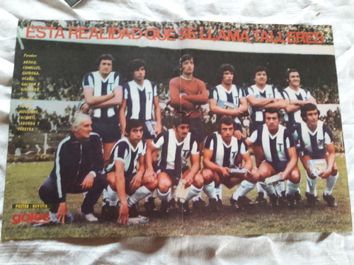 Poster Revista Goles Talleres - Fornari