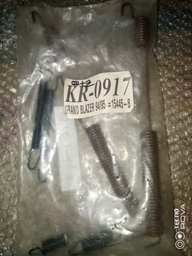 Kit Resortes De Frenos Kr-0917/ Grand Blazer 94/95 - 2 Rueda