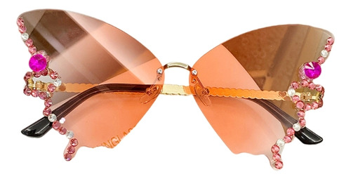 Gafas De Sol Con Forma De Mariposa Para Mujer, Sin Montura,