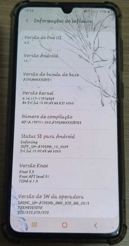 Vendo Celular Sansung A70