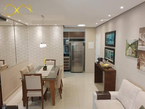 Apartamento Com 3 Dormitórios À Venda, 69 M² Por Première Morumbi - Paulínia/sp - Ap0963