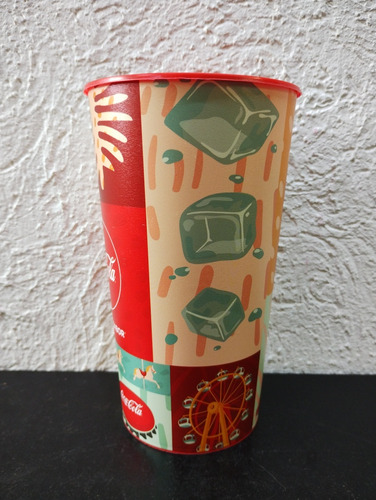 Vaso Promocional Coca Cola Siente El Sabor Año 2019 (Usado)