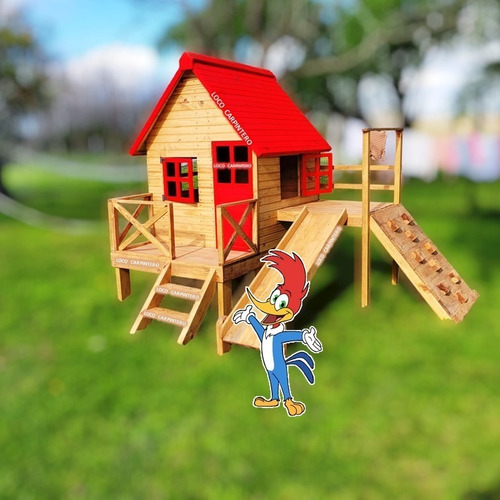 Imagen 2 de 7 de Casita De Madera Infantil Día Del Niño Navidad Reyes 2021 04
