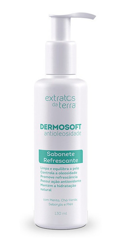 Sabonete Facial Refrescante 130 Ml Antioleosidade Dermosoft