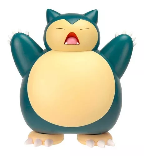 Boneco Pokémon Snorlax Battle Figure Jazwares Sunny Original