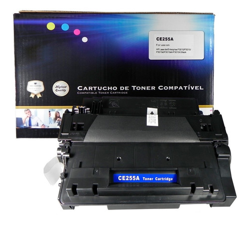 Toner Compatível Ce255a P3015 P3010 Preto 6k - 100% Novo