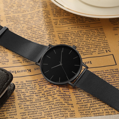 Nuevo Relojes Simples Ultrafinos De Moda Minimalista For