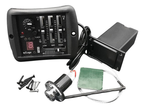 Pickup Eq 4 Bandas Eq Piezo Pickup And Volume