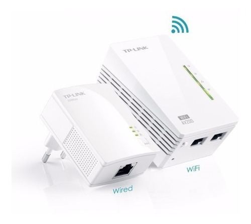 Wifi Wireless Por Corriente Extensor Alcance Tplink Kit