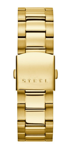Reloj Para Hombre Guess Atlas Color Dorado W0668g8