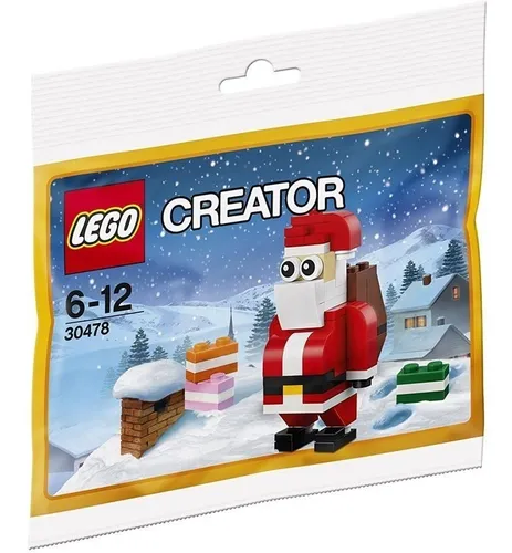 Lego Papa Noel (30478) Jolly Santa Christmas ¡ En Stock!