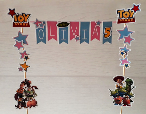Topper Cake - Adorno Para Tortas Personalizado Toy Story