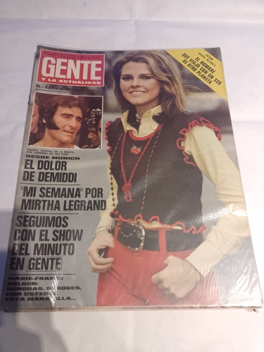 Revista Gente 372 Banda Aquelarre Rock Nacional 1972