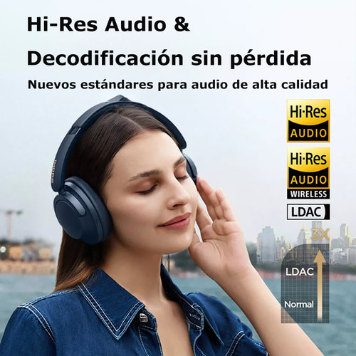 Audífonos Bluetooth Con Micrófono 1more Sonoflow Pro