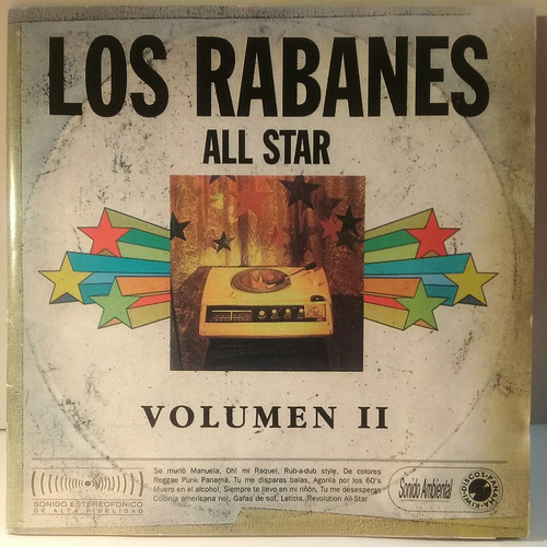 Cd Los Rabanes All Star ( Volumen 2)